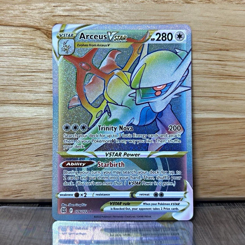 Arceus VSTAR - Brilliant Stars #176 Price & Value ($16.17) | PokeScope