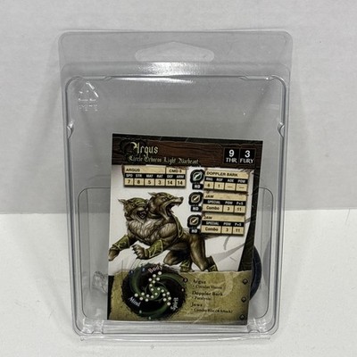 Hordes Argus Circle Orboros Light Warbeast & Stat Card PIP 72004 Metal 2005