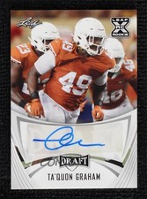 2021 Leaf Draft Auto Ta’Quon Graham #BA-TQG Auto 1mi4