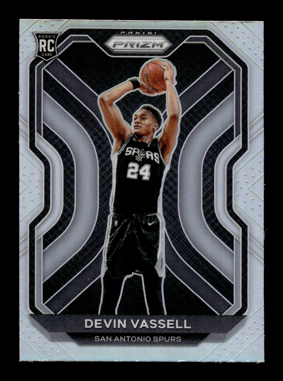 2020-21 Panini Prizm #252 Devin Vassell Silver Prizms ROOKIE RC