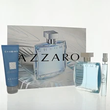 Chrome for Men 3.38 Oz Eau De Toilette Spray Gift Set