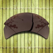 US Brown Replacement Lens for-Oakley Flak 2.0 AF Asian Fit OO9271 Polarized