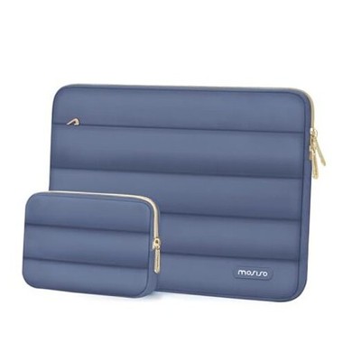  Laptop Case 13-Puffy Laptop Sleeve Compatible with 13.3 inch Lavender Gray