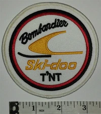 BOMBARDIER TNT SKI-DOO BRP SKI DOO ENGINES SNOWMOBILE CREST EMBLEM PATCH