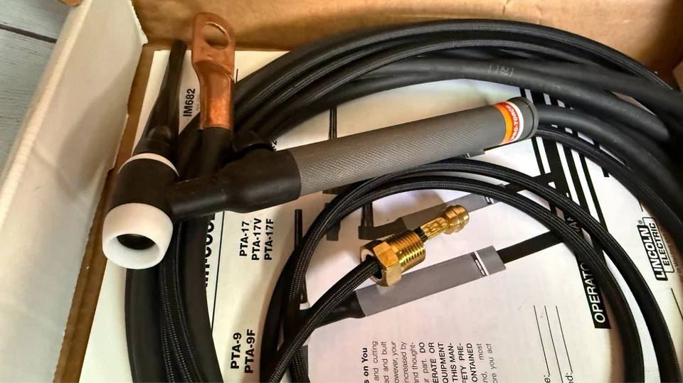 Lincoln Electric K1782-7 PTA-17V Pro-Torch TIG Torch 12.5ft 2pc - Image 3 of 3