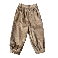 Vintage Corduroy Knickers Cropped Pants Women 2 Tan Union Made Riding Khaki