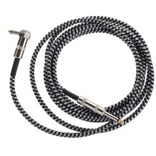 3m Braided Jackets Guitar Cable Right Angle to Straight Cable