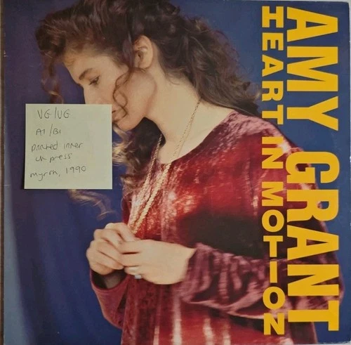 Amy Grant Heart In Motion Vinyl Record VG/VG MYRR6907 1990