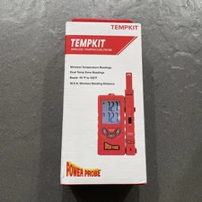 Power Probe Tempkit Dual Temp Zone Digital Wireless Temperature Thermometer New