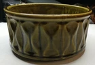 McCoy Pottery Olive Green Planter Mid Century 1960s