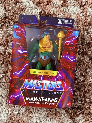 MOTU Masters of The Universe Masterverse Vintage Collection MAN-AT-ARMS Figure