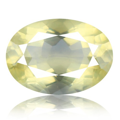 Elegant Natural Andesine 13.17ct Oval Cut Blond Yellow Color Mined at Africa - Imagen 2 de 6
