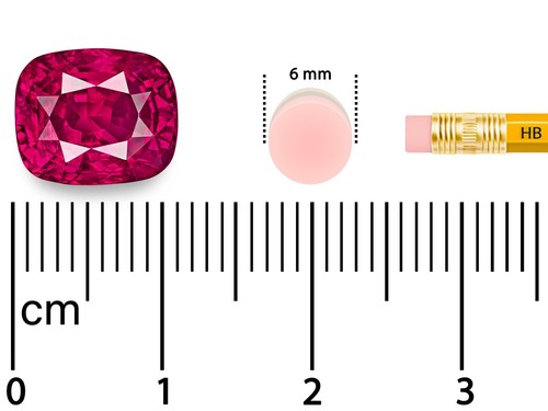 GIA, GRS & LOTUS Certified CEYLON Ruby 7.19 Ct. Natural Untreated MUSEUM GRADE - Picture 6 of 8