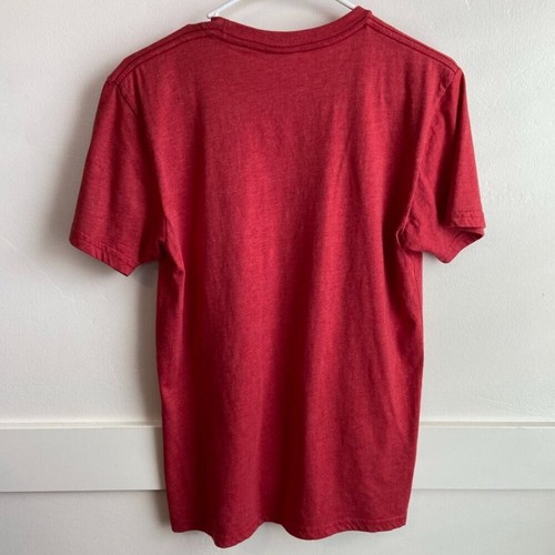 Volcom Red Logo Short Sleeve Shirt Size Small - Picture 2 of 5