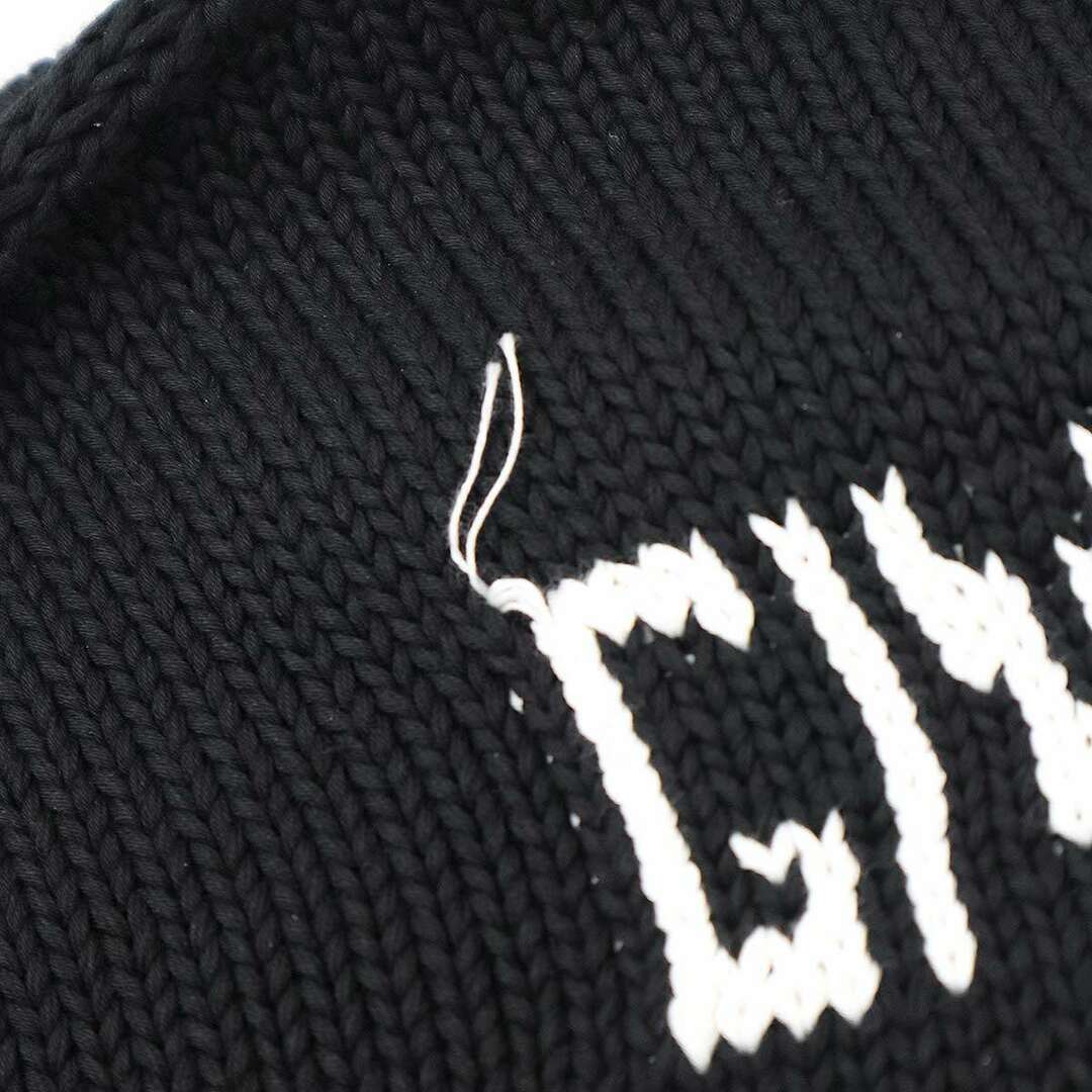 GIVENCHY 19AW Logo Jacquard Cotton Knit Sweater Black XS GIVENCHY 19AW Logo Jacquard Cotton Knit Sweater Black XS
