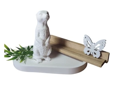 HANDARBEIT DIY Latex Mould Suitable for Concrete Relief Casting Compounds Meerkat (041)