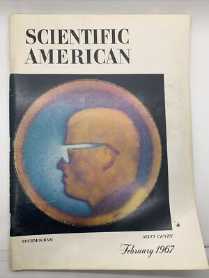 Scientific American Magazine 1967 Thermograms Sleep States Eutectics Electrons 