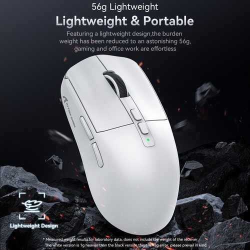 X6 Lightweight Wireless Gaming Mouse with 3 Mode Wired 2.4G BT5.2 Up to 26K DPI - Picture 15 of 25