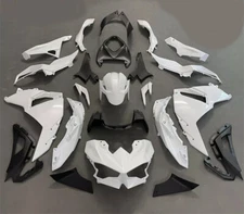Unpainted White Injection Fairing Kit For Kawasaki NINJA 500 2024 2025 Bodywork 