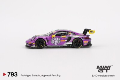 Mini GT 1:64 Porsche 911 GT3 R #27 HubAuto Racing 2023 FIA GT