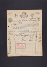 SIEGEN, Rechnung 1905, J. G. Reichwald Waschkessel Siebe Eimer