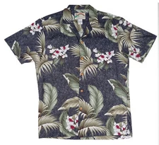 Paradise Found Men's Wild Orchid Hawaiian Shirt
