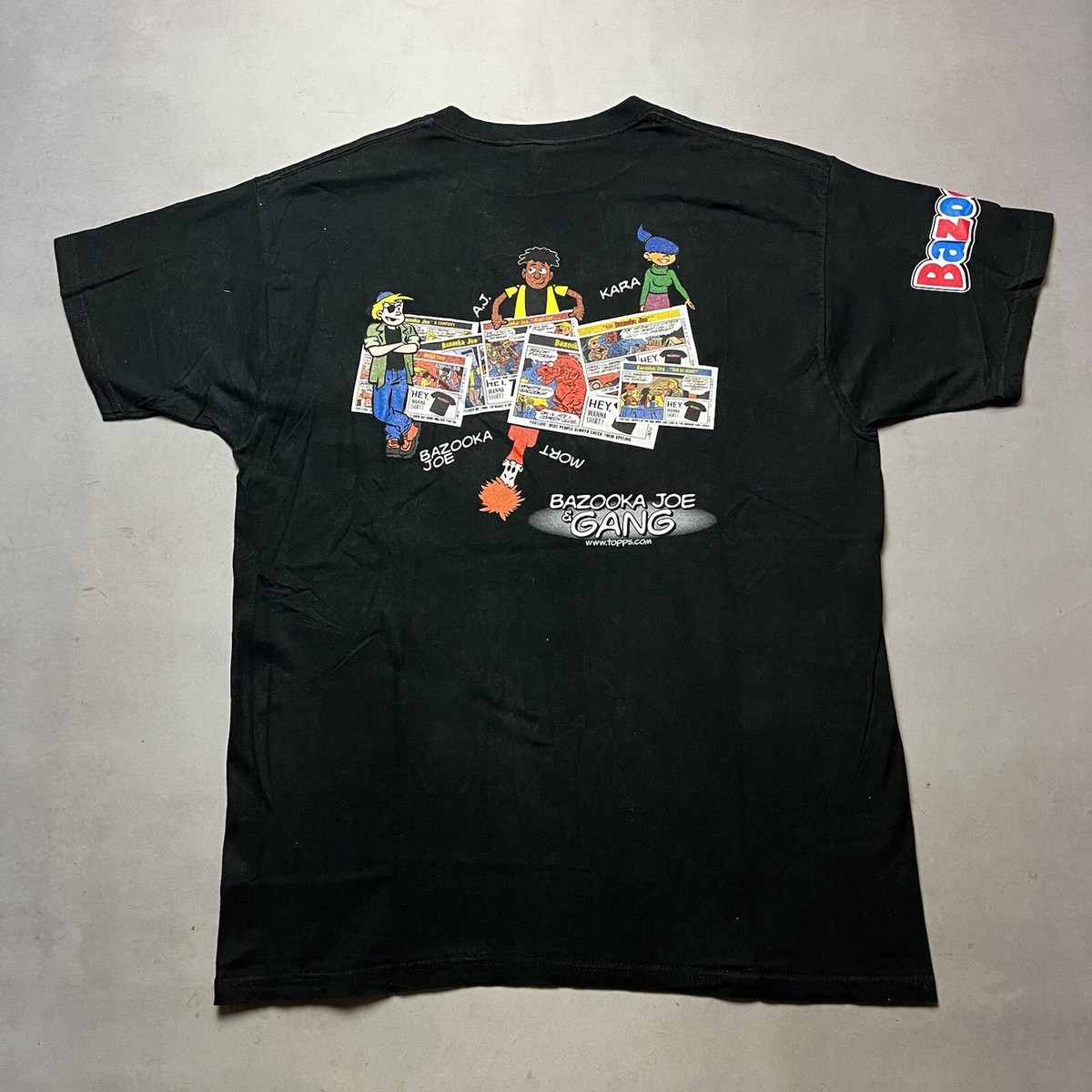 Vintage Bazooka Bubble Gum T Shirt Comic Strip 2 Sided XL | eBay Vintage Bazooka Bubble Gum T Shirt Comic Strip 2 Sided XL | eBay