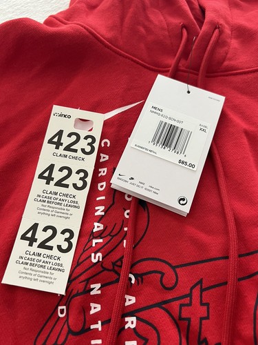 St Louis Cardinals Nike MLB Hooded Sweatshirt XXL - Picture 7 of 7