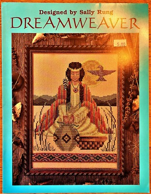 Sally Rung DREAMWEAVER Native American Friendship Bag Cross Stitch Patterns