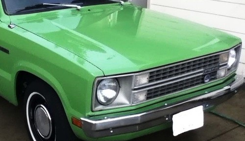 FORD COURIER PICK UP UTE 2WD MODEL 1979 85 BONNET HOOD USED - Picture 4 of 4