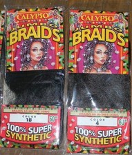 ONE Calypso Jumbo Braids 100 Synthetic Straight 60 Inch Hair Extensions