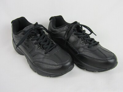 Fila Memory Foam Walking/Work Shoes-Mens 8-Black-Non Slip - Main Image