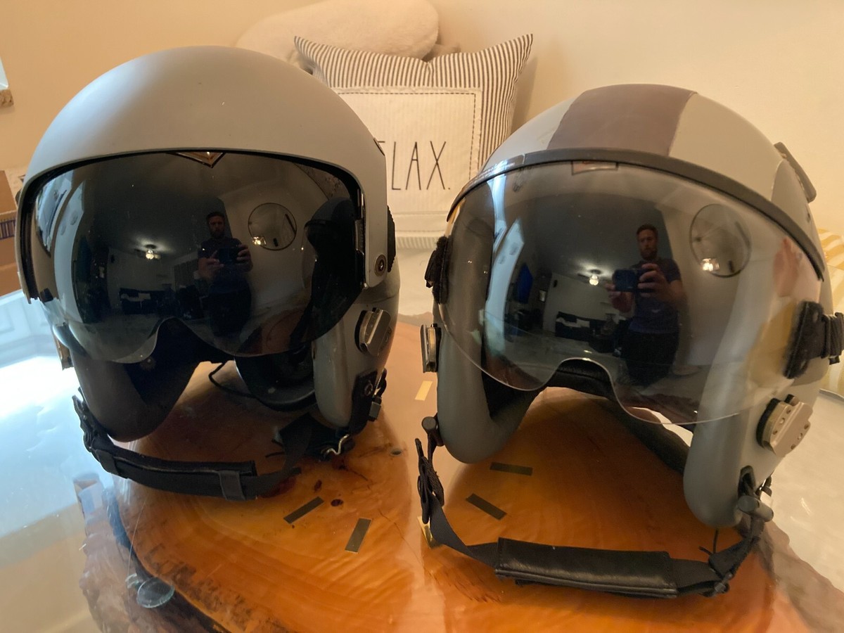 Gentex Military Flight Pilot Helmets - Pilot Issued With Name | eBay