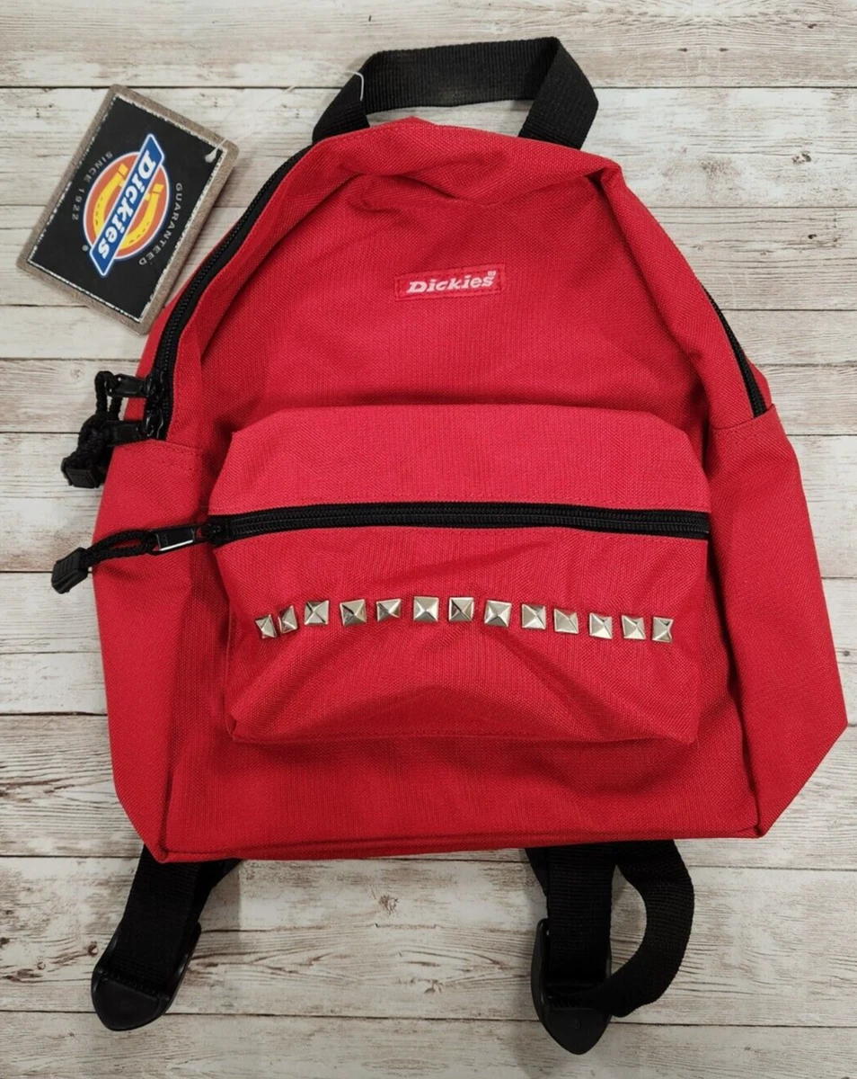 Dickies red backpack cheap