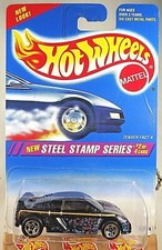 1995 Vintage Hot Wheels 287 Steel Stamp 24 Zender Fact 4 Black Wchrome 5 Sp