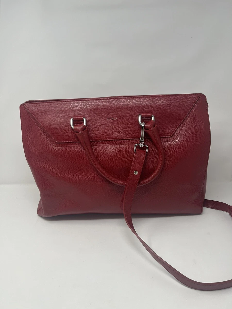 Furla red purse cheap