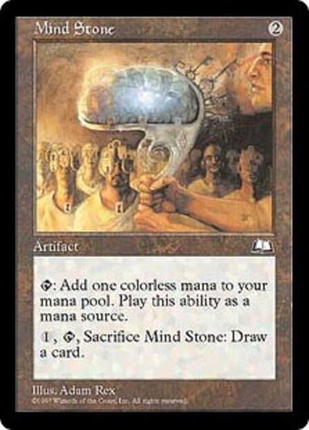 1x Mind Stone Weatherlight card MTG Magic the Gathering