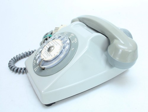 Téléphone Ancien fixe vintage Socotel S 63 à cadran France Télécom 1974 (A-620) - Zdjęcie 5 z 6