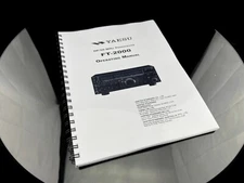 Yaesu FT-2000 Transceiver Instruction Manual Operating Guide Coil Bound