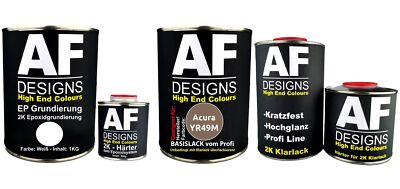 FÜR Acura YR49M Berwick Brown Met 3.7L Autolack SET 2K EP Grundierung Klarlack