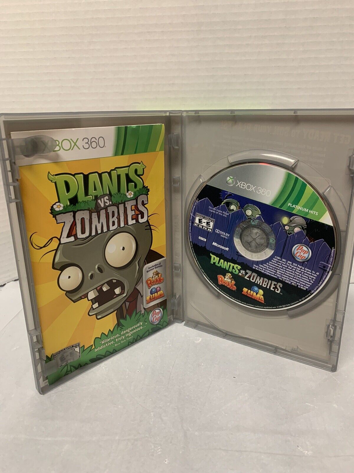 Plants VS Zombies Xbox 360 Original (Mídia Digital) – Games Matrix