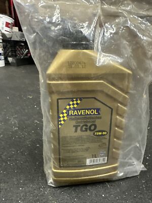 RAVENOL GEAR OIL TSG 75W-90 GL-4 1L TGO Semi Synthetic New Sealed.
