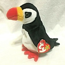 TY Beanie Baby, PUFFER,,1997, retired..... With Errors   