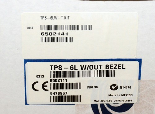 Crestron TPS-6LW-T KIT (Includes TPS-6L W/OUT FRONT BEZEL, 2 Bezels + Wall Mnt) - Picture 3 of 4
