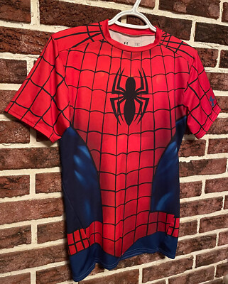 NEW! UNDER ARMOUR Ultimate MARVEL Compression SPIDERMAN