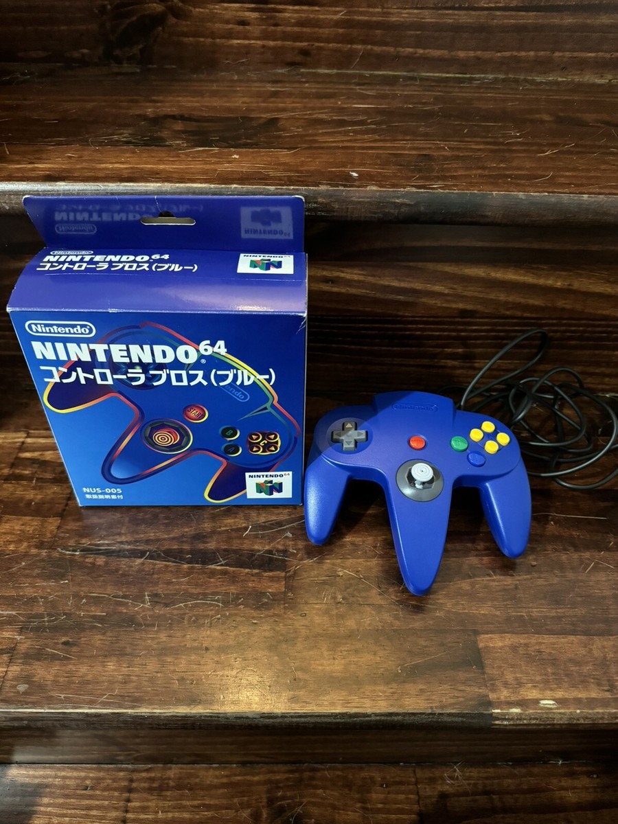 Nintendo64 コントローラーブロス ブルー Blue Nintendo 64 N64