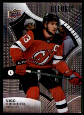 Nico Hischier New Jersey Devils Salaries 2021-22 Upper Deck Allure
