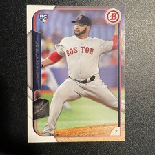 Edwin Escobar 2015 Bowman Rookie Card RC Boston Red Sox