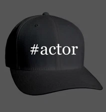 #actor - Adult Hashtag Baseball Cap Hat NEW RARE