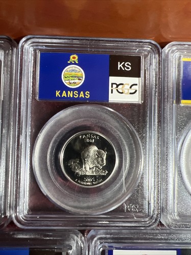 Spectacular 5 Coin Set: PCGS PR69DCAM 2005S State Quarters SQ1188 - Picture 3 of 13
